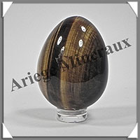 OEIL DE TIGRE - Oeuf - 50 mm - 91 grammes - C003