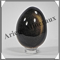 OEIL DE TIGRE - Oeuf - 50 mm - 97 grammes - C004