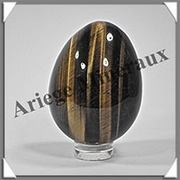 OEIL DE TIGRE - Oeuf - 50 mm - 97 grammes - C004