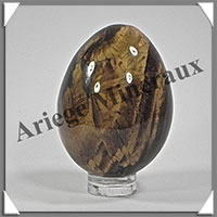 OEIL DE TIGRE - Oeuf - 50 mm - 98 grammes - C005