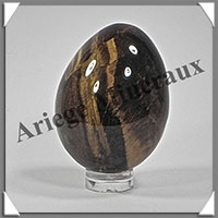OEIL DE TIGRE - Oeuf - 50 mm - 98 grammes - C005