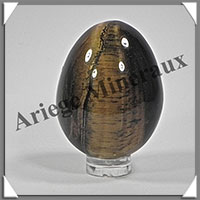 OEIL DE TIGRE - Oeuf - 49 mm - 97 grammes - C006