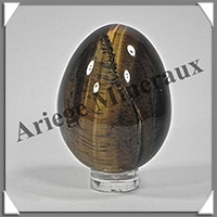 OEIL DE TIGRE - Oeuf - 49 mm - 97 grammes - C006