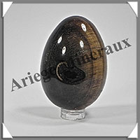 OEIL DE TIGRE - Oeuf - 60 mm - 153 grammes - C012