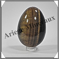 OEIL DE TIGRE - Oeuf - 60 mm - 153 grammes - C012