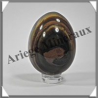 OEIL DE TIGRE - Oeuf - 50 mm - 104 grammes - C015
