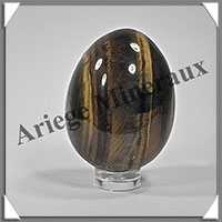 OEIL DE TIGRE - Oeuf - 50 mm - 104 grammes - C015