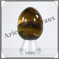 OEIL DE TIGRE - Oeuf - 50 mm - 110 grammes - C016