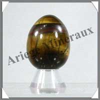 OEIL DE TIGRE - Oeuf - 50 mm - 110 grammes - C017