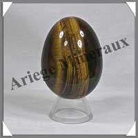 OEIL DE TIGRE - Oeuf - 60 mm - 175 grammes - C031