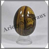OEIL DE TIGRE - Oeuf - 60 mm - 175 grammes - C032
