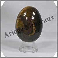OEIL DE TIGRE - Oeuf - 60 mm - 175 grammes - C032