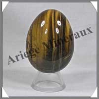 OEIL DE TIGRE - Oeuf - 60 mm - 175 grammes - C033
