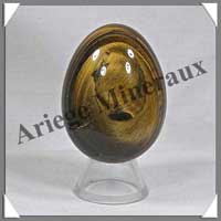 OEIL DE TIGRE - Oeuf - 60 mm - 175 grammes - C033