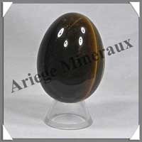 OEIL DE TIGRE - Oeuf - 60 mm - 175 grammes - C034