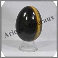 OEIL DE TIGRE - Oeuf - 60 mm - 175 grammes - C036