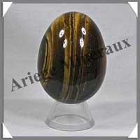 OEIL DE TIGRE - Oeuf - 60 mm - 175 grammes - C037