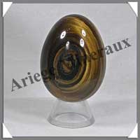 OEIL DE TIGRE - Oeuf - 60 mm - 175 grammes - C037