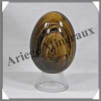 OEIL DE TIGRE - Oeuf - 60 mm - 175 grammes - C038