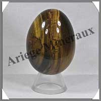 OEIL DE TIGRE - Oeuf - 60 mm - 175 grammes - C040
