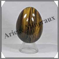 OEIL DE TIGRE - Oeuf - 60 mm - 175 grammes - C042