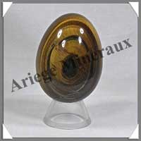 OEIL DE TIGRE - Oeuf - 60 mm - 175 grammes - C042