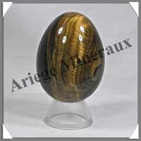 OEIL DE TIGRE - Oeuf - 60 mm - 175 grammes - C043