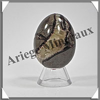 SEPTARIA - Oeuf - 52 mm - 115 grammes - R020