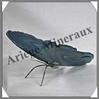 AGATE VERTE - Papillon (Taille 3) - 130x45 mm - 74 grammes - M010