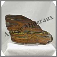 OEIL de FER - PLAQUE Polie - 155x90x10 mmm - 290 grammes - C001