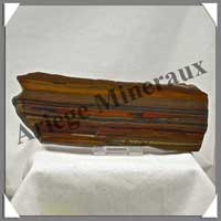 OEIL de FER - PLAQUE Polie - 155x55x10 mmm - 270 grammes - C002