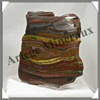 OEIL de FER - PLAQUE Polie - 115x110x10 mmm - 360 grammes - C003