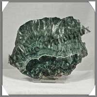 SERAPHINITE - PLAQUE Polie - 100x85x10 mmm - 130 grammes - C005
