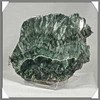 SERAPHINITE - PLAQUE Polie - 100x85x10 mmm - 130 grammes - C005