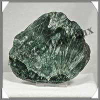 SERAPHINITE - PLAQUE Polie - 115x90x10 mmm - 150 grammes - C006