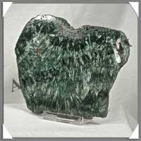 SERAPHINITE - PLAQUE Polie - 115x95x10 mmm - 160 grammes - C007