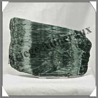 SERAPHINITE - PLAQUE Polie - 115x75x10 mmm - 195 grammes - C008