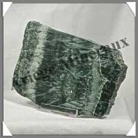 SERAPHINITE - PLAQUE Polie - 115x75x10 mmm - 195 grammes - C008