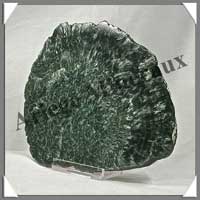 SERAPHINITE - PLAQUE Polie - 120x100x10 mmm - 210 grammes - C009