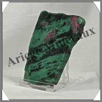 ZOZITE RUBIS - PLAQUE Polie - 75x45x10 mmm - 60 grammes - C002