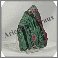 ZOZITE RUBIS - PLAQUE Polie - 90x65x10 mmm - 100 grammes - C004