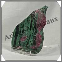 ZOZITE RUBIS - PLAQUE Polie - 90x65x10 mmm - 100 grammes - C004