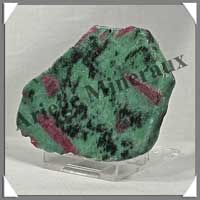 ZOZITE RUBIS - PLAQUE Polie - 80x65x10 mmm - 110 grammes - C005