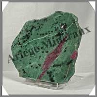 ZOZITE RUBIS - PLAQUE Polie - 90x85x10 mmm - 160 grammes - C009