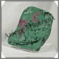 ZOZITE RUBIS - PLAQUE Polie - 110x90x10 mmm - 190 grammes - C012