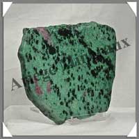 ZOZITE RUBIS - PLAQUE Polie - 110x80x10 mmm - 230 grammes - C015