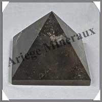 CRISTAL de ROCHE FUME - PYRAMIDE - 65x65x50 mm - 230 grammes - C001