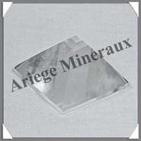 CRISTAL de ROCHE - PYRAMIDE - 35x35x25 mm - 30 grammes - C001