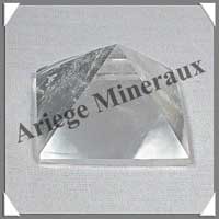 CRISTAL de ROCHE - PYRAMIDE - 35x35x25 mm - 30 grammes - C001
