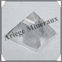 CRISTAL de ROCHE - PYRAMIDE - 33x33x29 mm - 30 grammes - C002